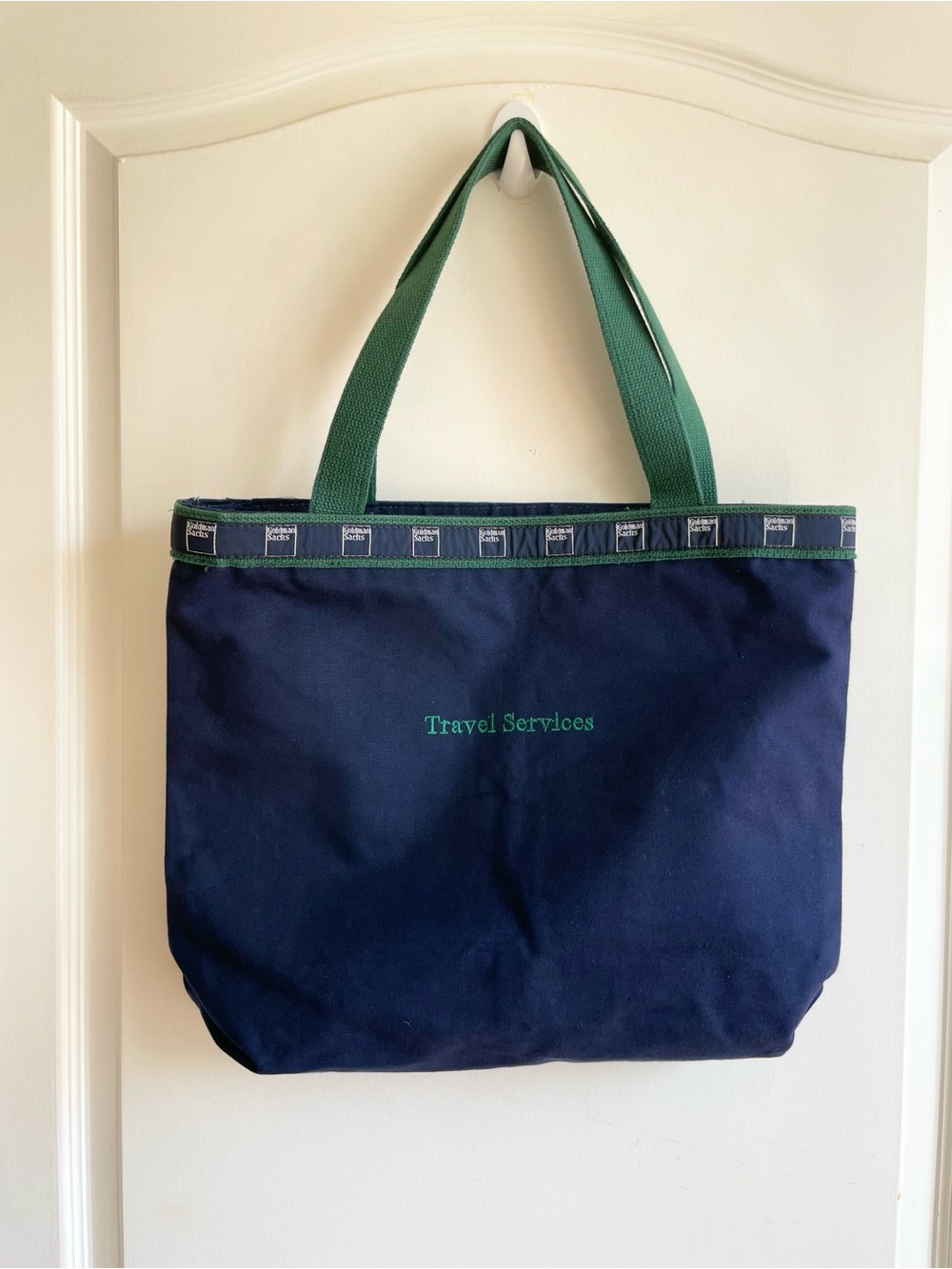 Vintage Scarborough & Tweed GOLDMAN SACHS Tote bag